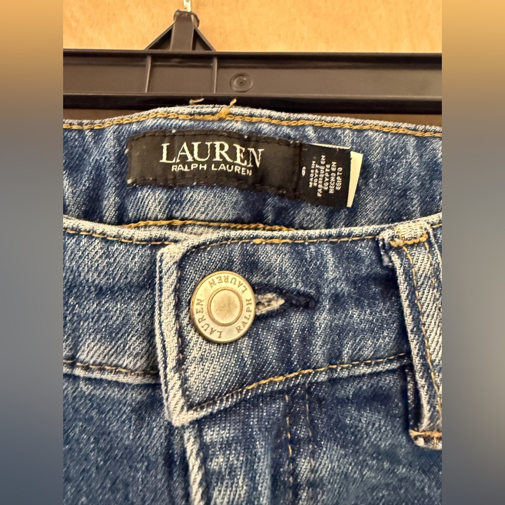 Ralph Lauren Women’s Straight Blue Jeans - Picture 11 of 14